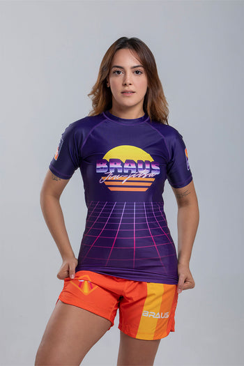 Wave 80s Women's No Gi Rash Guard