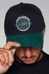 Jiu Jitsu World Green A-Frame Hat