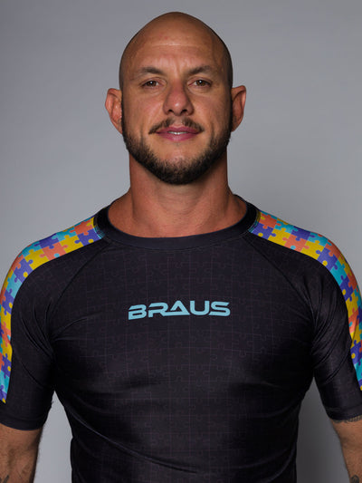 Puzzle No Gi Rash Guard Short Sleeve