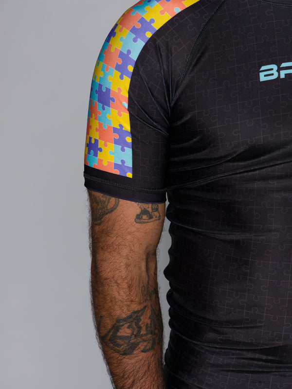 Puzzle No Gi Rash Guard Short Sleeve