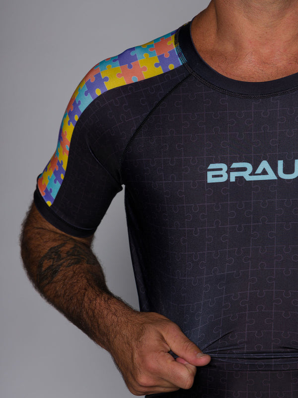 Puzzle No Gi Rash Guard Short Sleeve