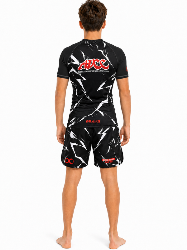 ADCC Lightning Fight Shorts Black Kids