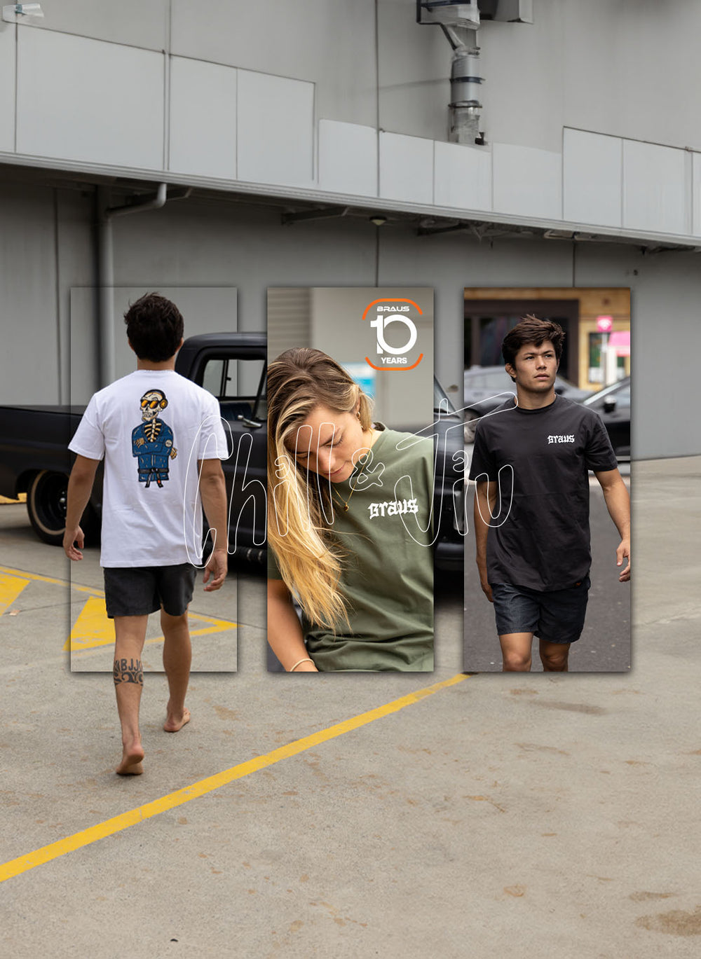 Chill and Jiu Collection Tee
