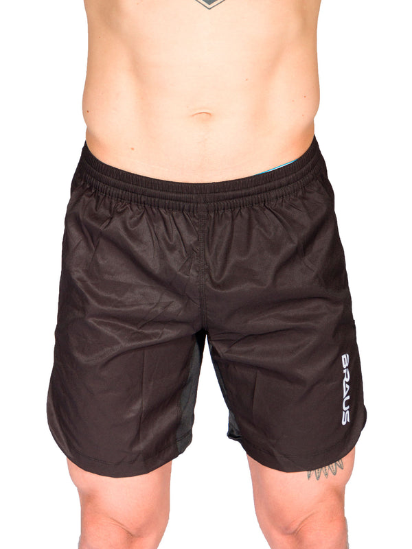 Bruas Fight BJJ No Gi Fight Short AUS Black Grappling Men (5)