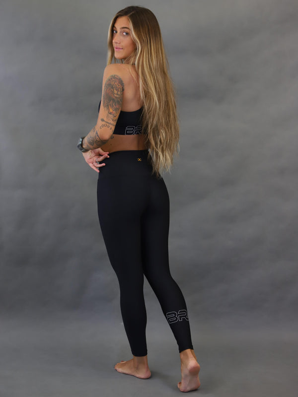 Energy High Rise 7/8 Compression Pants Black