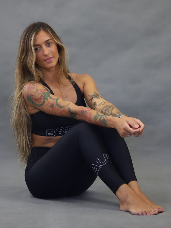 Energy High Rise 7/8 Compression Pants Black