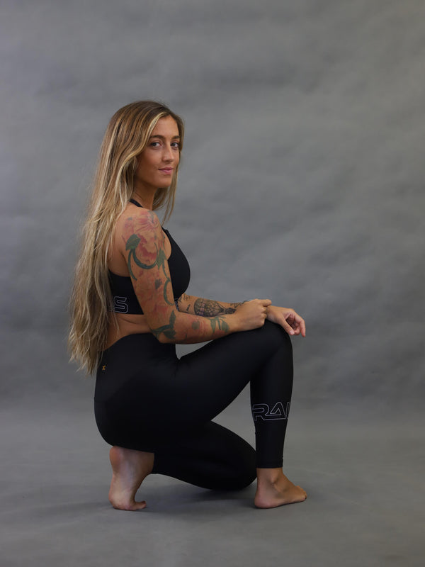 Energy High Rise 7/8 Compression Pants Black