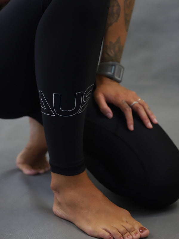 Energy High Rise 7/8 Compression Pants Black