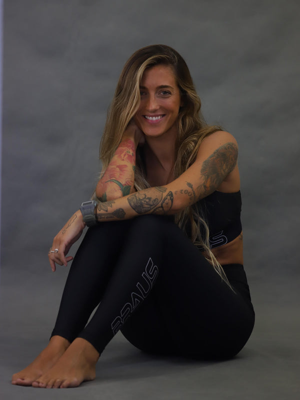 Energy High Rise Full Length Compression Pants Black