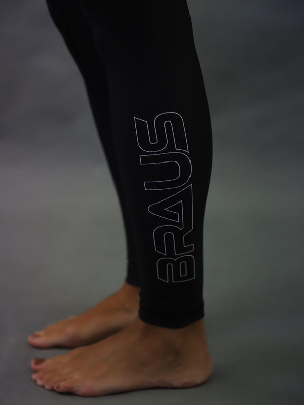 Energy High Rise Full Length Compression Pants Black