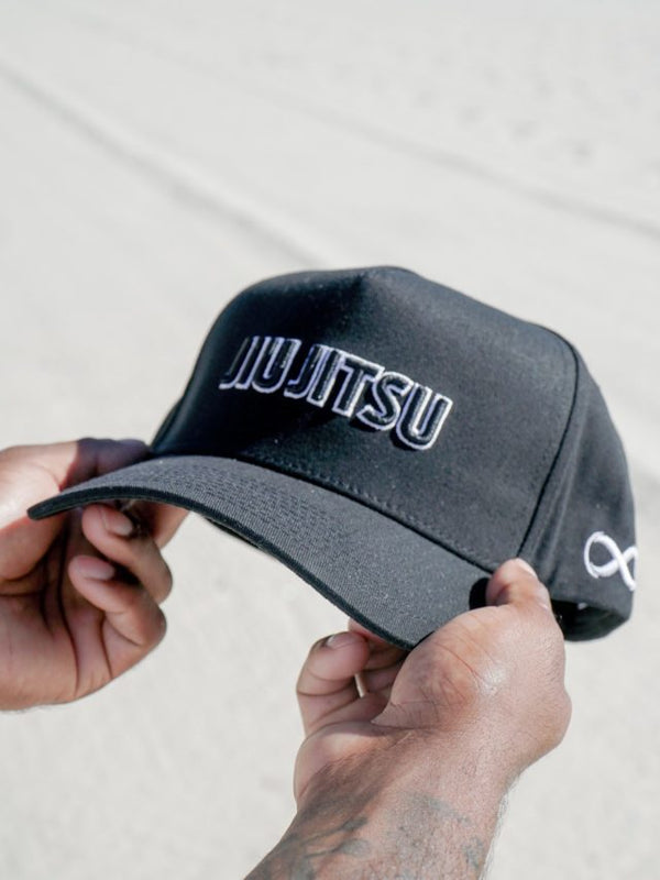 Jiu Jitsu Black A-Frame Hat