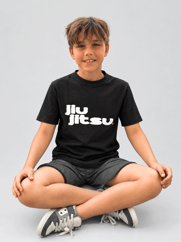 Jiu-Jitsu Dot T-Shirt Kids Black