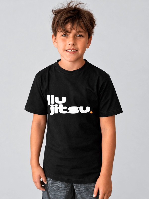 Jiu-Jitsu Dot T-Shirt Kids Black