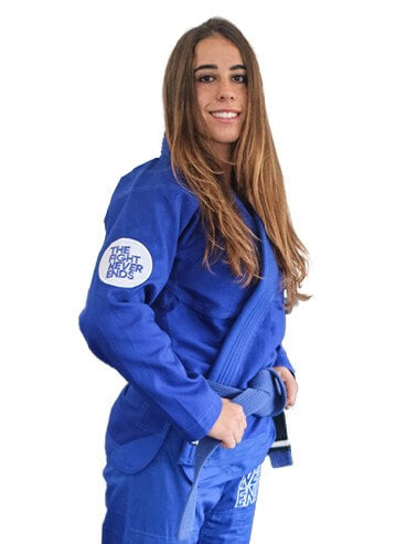 The Fight Never Ends Women's BJJ Gi