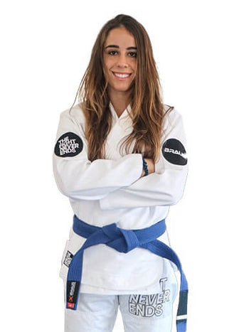 The Fight Never Ends Women's BJJ Gi