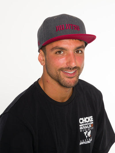 Classic Snapback Jiu Jitsu Hat Grey