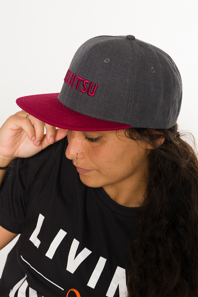 Classic Jiu Jitsu  Snapback Hat Grey