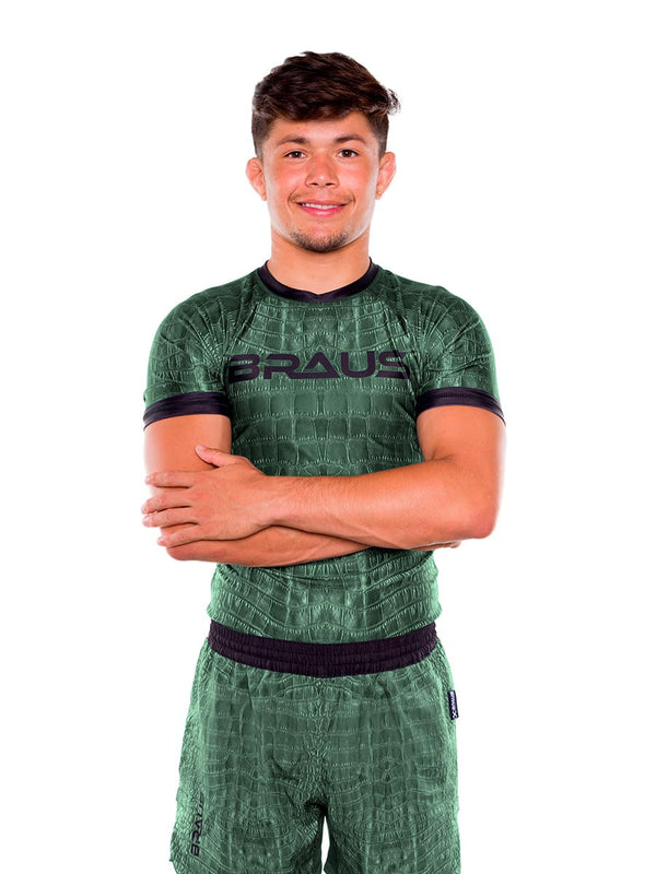 Crocodile No Gi Rash Guard Short Sleeve