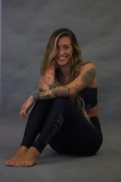Energy High Rise Full Length Compression Pants Black