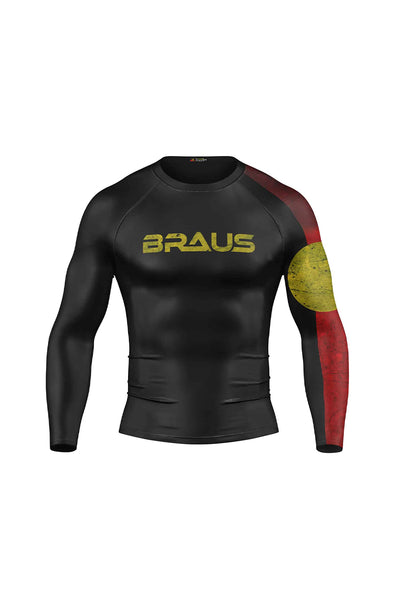 Flags No Gi Rash Guard Long Sleeve