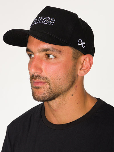 Jiu Jitsu Black A-Frame Hat