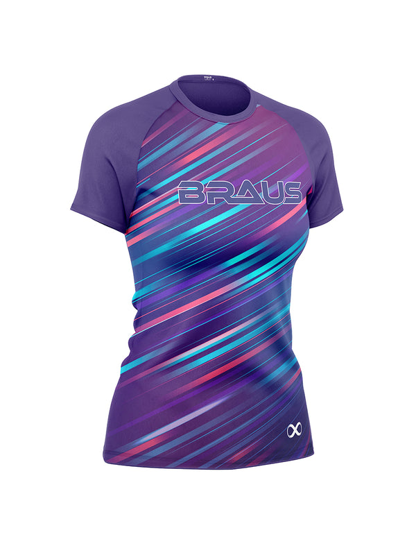 Neon Strike Women's No Gi Rash Guard Short Sleeve