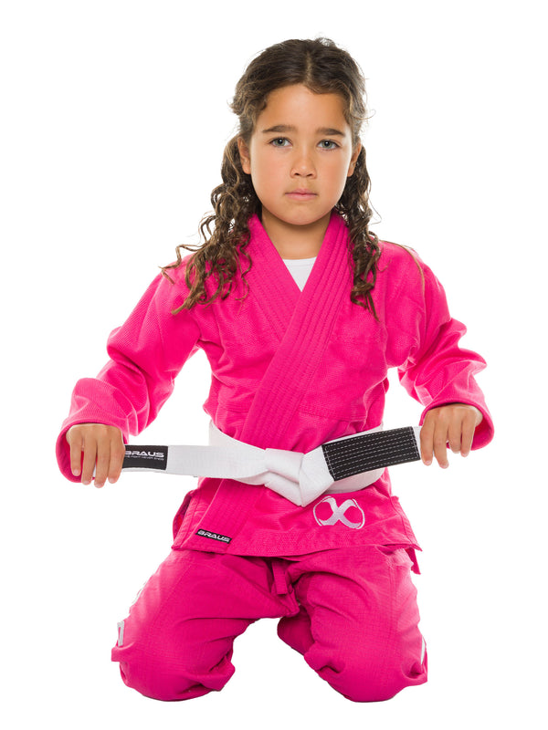 Premier Kids BJJ Gi Pink