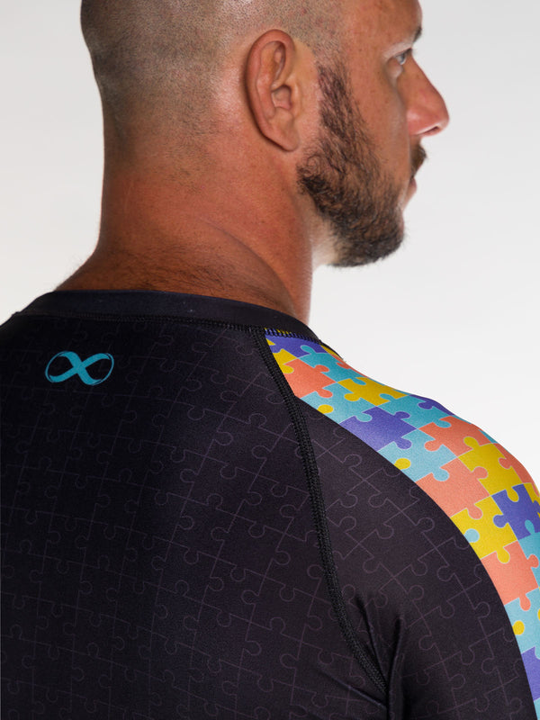 Puzzle No Gi Rash Guard Short Sleeve