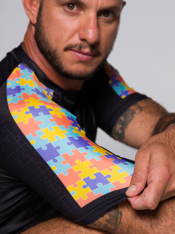 Puzzle No Gi Rash Guard Short Sleeve