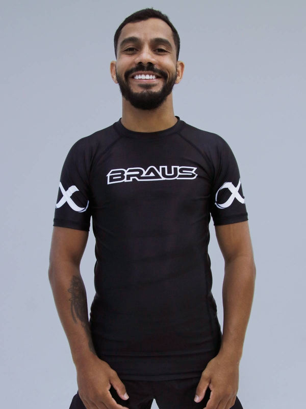 Ranked Boost No Gi Rash Guard Short Sleeve