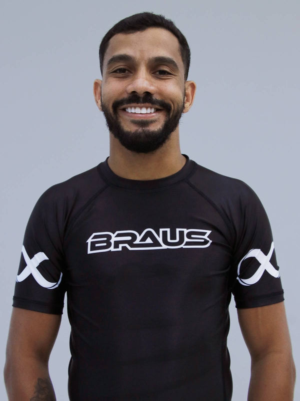 Ranked Boost No Gi Rash Guard Short Sleeve