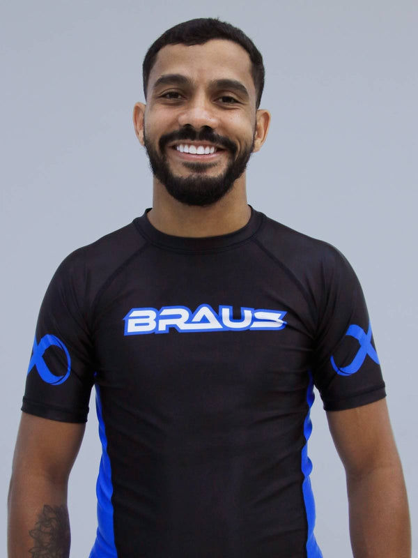 Ranked Boost No Gi Rash Guard Short Sleeve