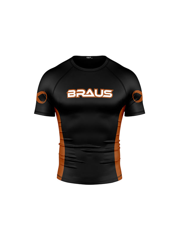 Ranked Boost No Gi Rash Guard Short Sleeve