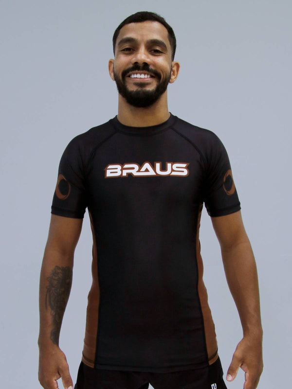 Ranked Boost No Gi Rash Guard Short Sleeve