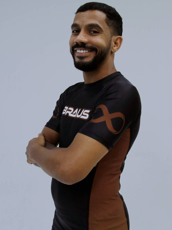Ranked Boost No Gi Rash Guard Short Sleeve