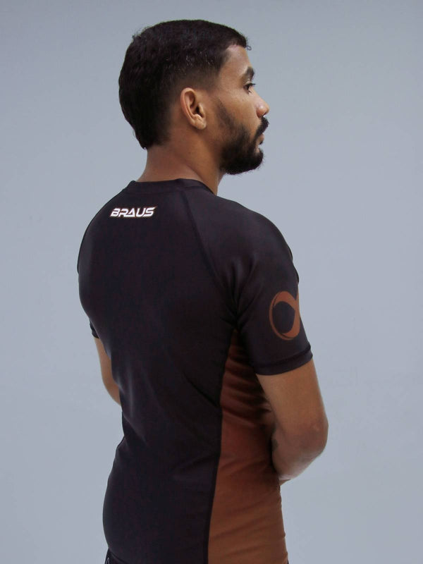 Ranked Boost No Gi Rash Guard Short Sleeve