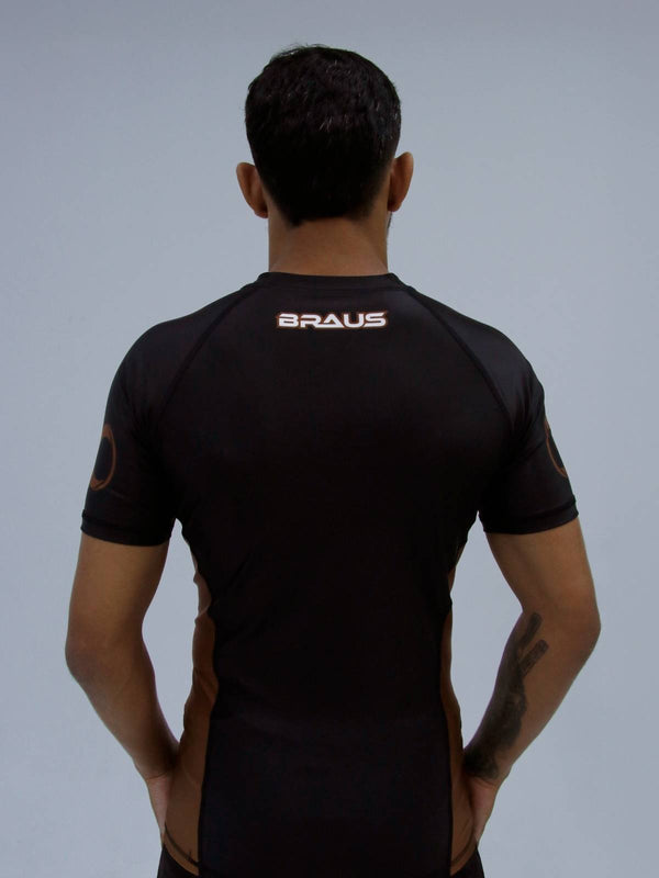 Ranked Boost No Gi Rash Guard Short Sleeve