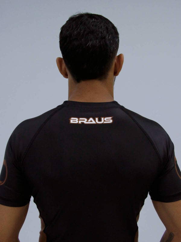 Ranked Boost No Gi Rash Guard Short Sleeve