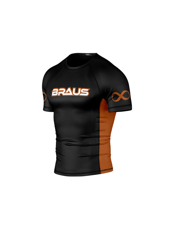 Ranked Boost No Gi Rash Guard Short Sleeve