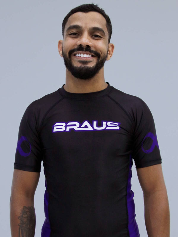 Ranked Boost No Gi Rash Guard Short Sleeve