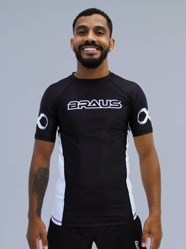 Ranked Boost No Gi Rash Guard Short Sleeve