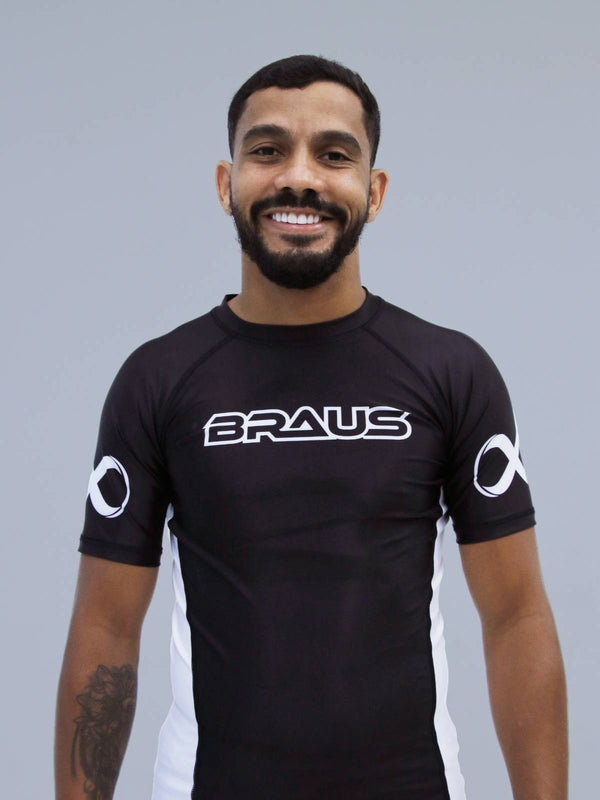 Ranked Boost No Gi Rash Guard Short Sleeve