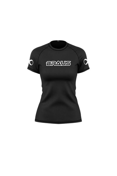 Ranked Boost Women's No Gi Rash Guard Short Sleeve