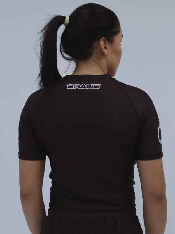 Ranked Boost Women's No Gi Rash Guard Short Sleeve