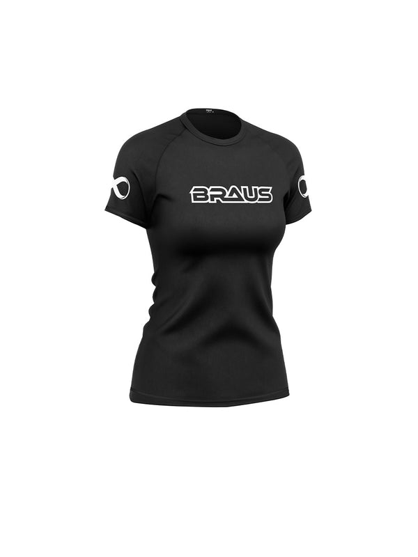 Ranked Boost Women's No Gi Rash Guard Short Sleeve