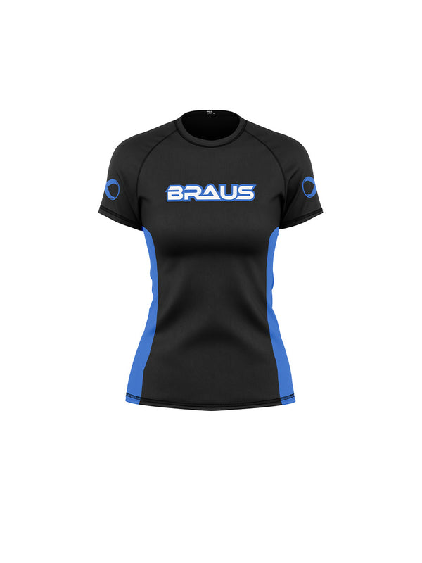 Ranked Boost Women's No Gi Rash Guard Short Sleeve