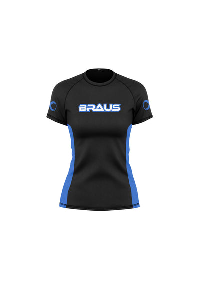 Ranked Boost Women's No Gi Rash Guard Short Sleeve