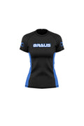Ranked Boost Women's No Gi Rash Guard Short Sleeve