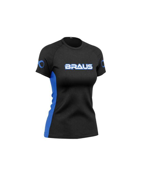 Ranked Boost Women's No Gi Rash Guard Short Sleeve