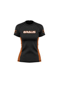 Ranked Boost Women's No Gi Rash Guard Short Sleeve